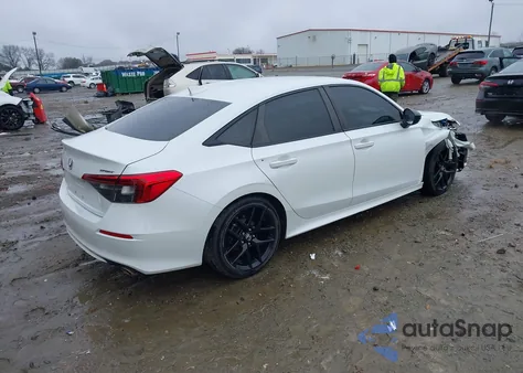 2022 Honda Civic Sport z USA, uszkodzony, nr VIN 2HGFE2F55NH523898